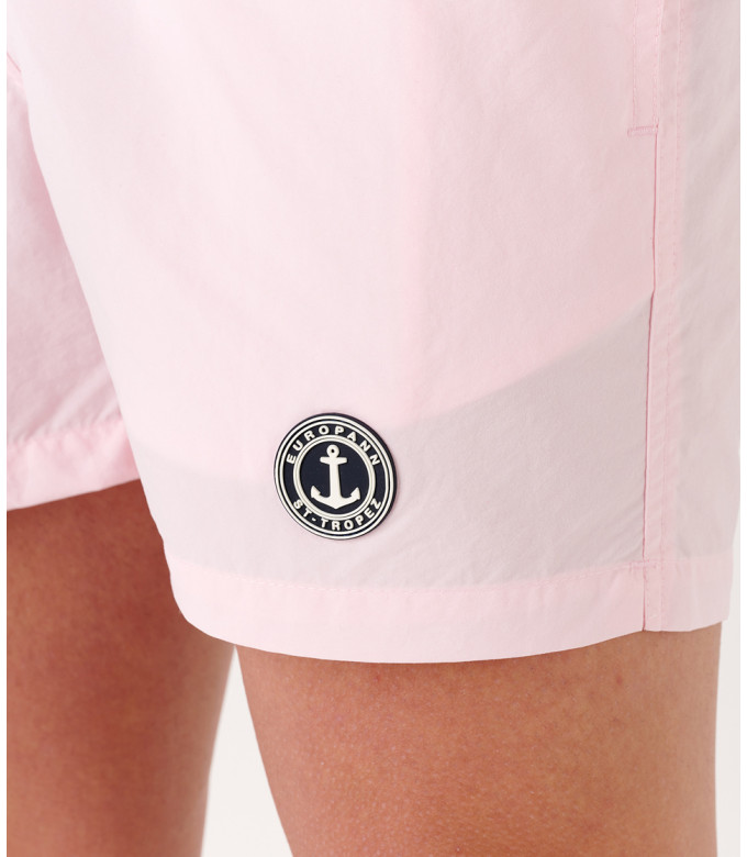 SOFT - Einfarbige Badeshorts, rosa