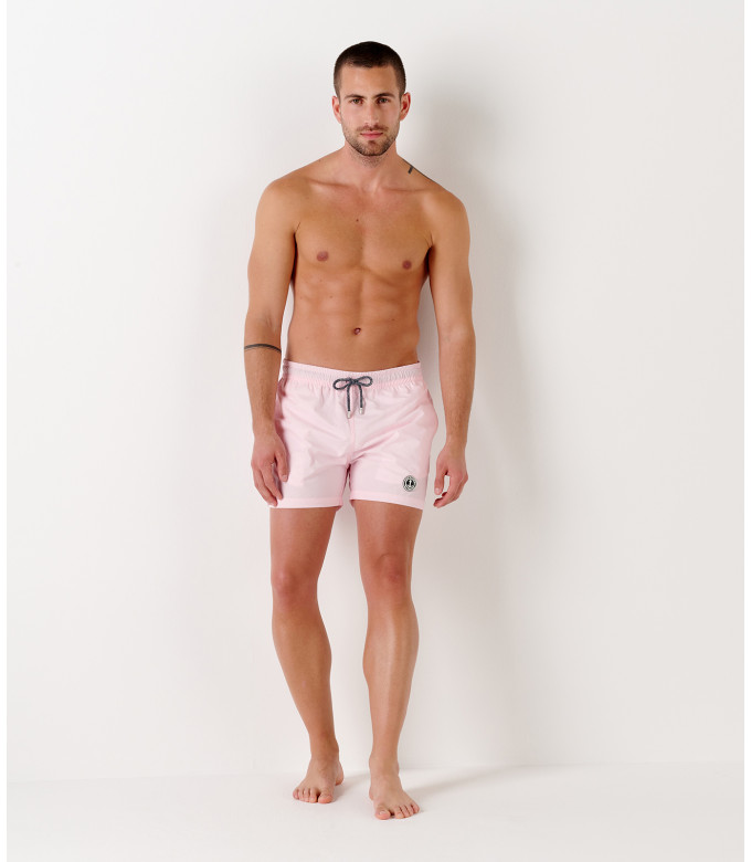 SOFT - Einfarbige Badeshorts, rosa