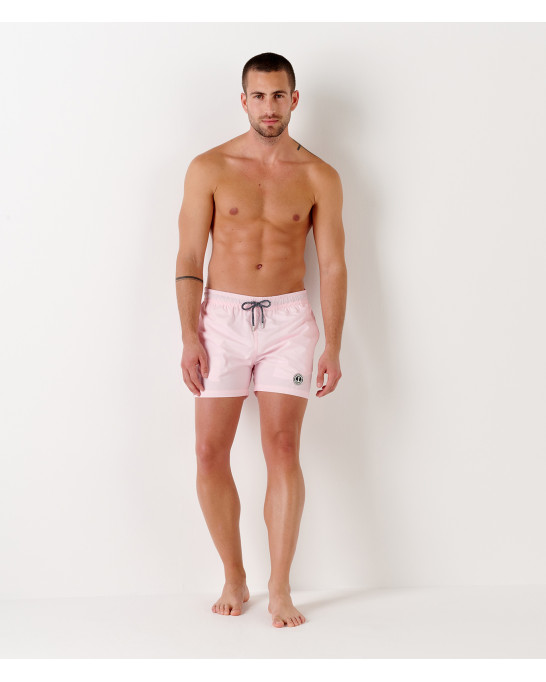 SOFT - Einfarbige Badeshorts, rosa