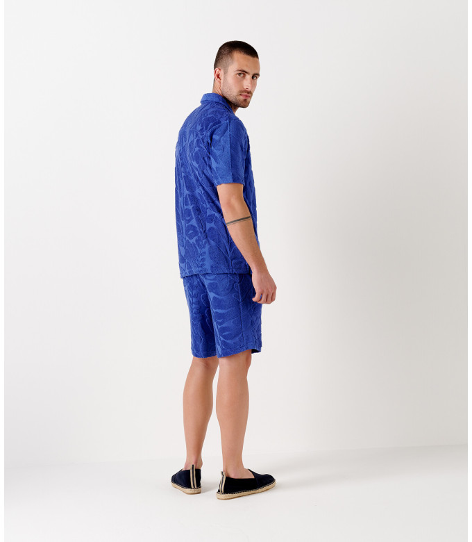 DAN - Short jacquard éponge roi