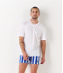 WILL - Tee-shirt jersey coton slim-fit blanc