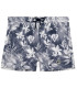 LOVE - Short de bain imprimé fleurs marine