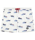 RIVE - Short de bain imprimé bateaux océan