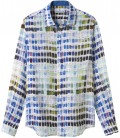ROSS- Camicia di lino bianco pantone