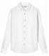 JONAS - Camisa blanca, lino jaspeado liso