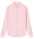 JONAS - Camicia a tinta unita in lino screziato, rosa