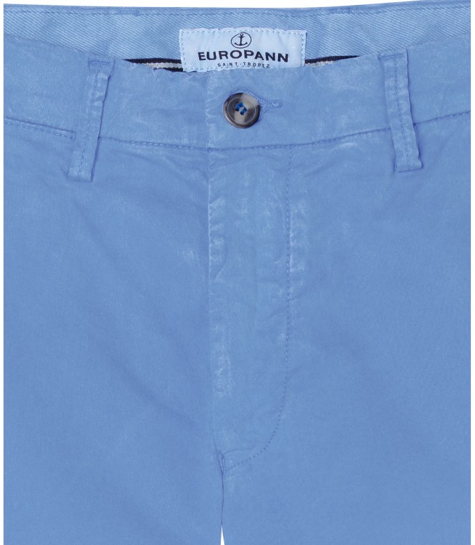 FLASH - Pantaloni chino slim, oceano