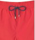 SOFT - shorts de banho simples, slim fit, coral