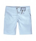 TEXAS - Bermuda chino azul-clara slimfit lisa