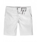 TEXAS - Pantalón chino slimfit blanco liso