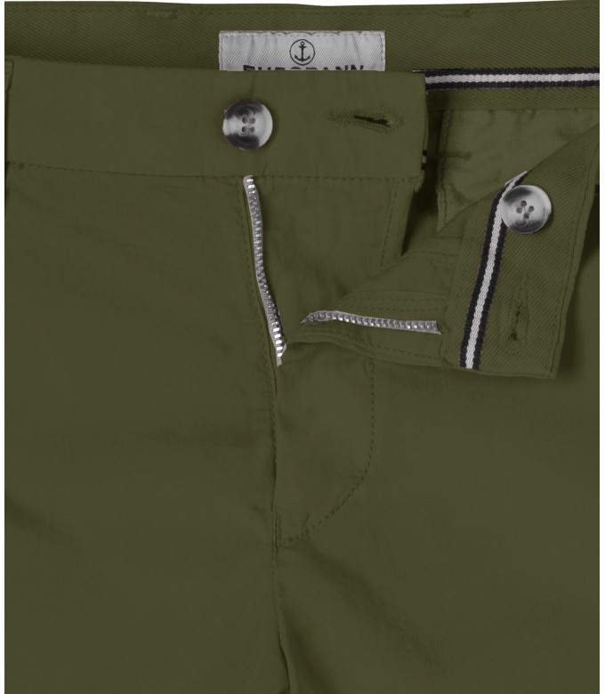 TEXAS - Slim fit Chino Bermudas, khaki