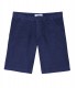 COLORADO - Casual linen bermudas, ink blue