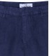 COLORADO - Casual linen bermudas, ink blue