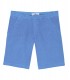 COLORADO - Casual linen bermudas, ocean blue