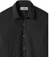 VARDY - Casual cotton-voile shirt, black