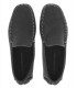 MONZA - Nubuck loafers, black