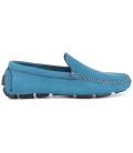 MONZA - Mocassins de nobuck azul