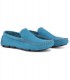 MONZA - Nubuck loafers, blue