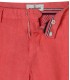 COLORADO - Casual linen bermudas, red