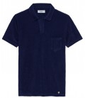 MITCH - Camisa polo felpuda marinho