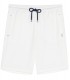 WHITE SPONGE JOGGING SHORTS NOAH