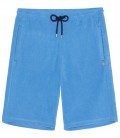 NOAH - Pantaloncini da jogging in spugna blu oceano