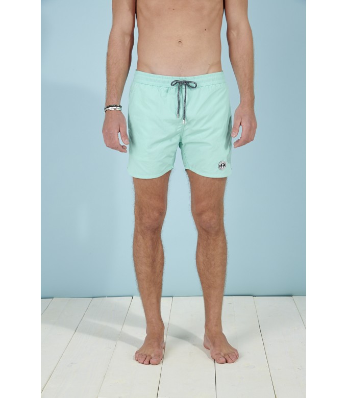 SOFT - Unifarbene Badeshorts, aqua