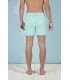 SOFT - Shorts de baño lisos, aqua