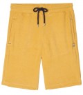 NOAH - Pantalón corto de rizo amarillo