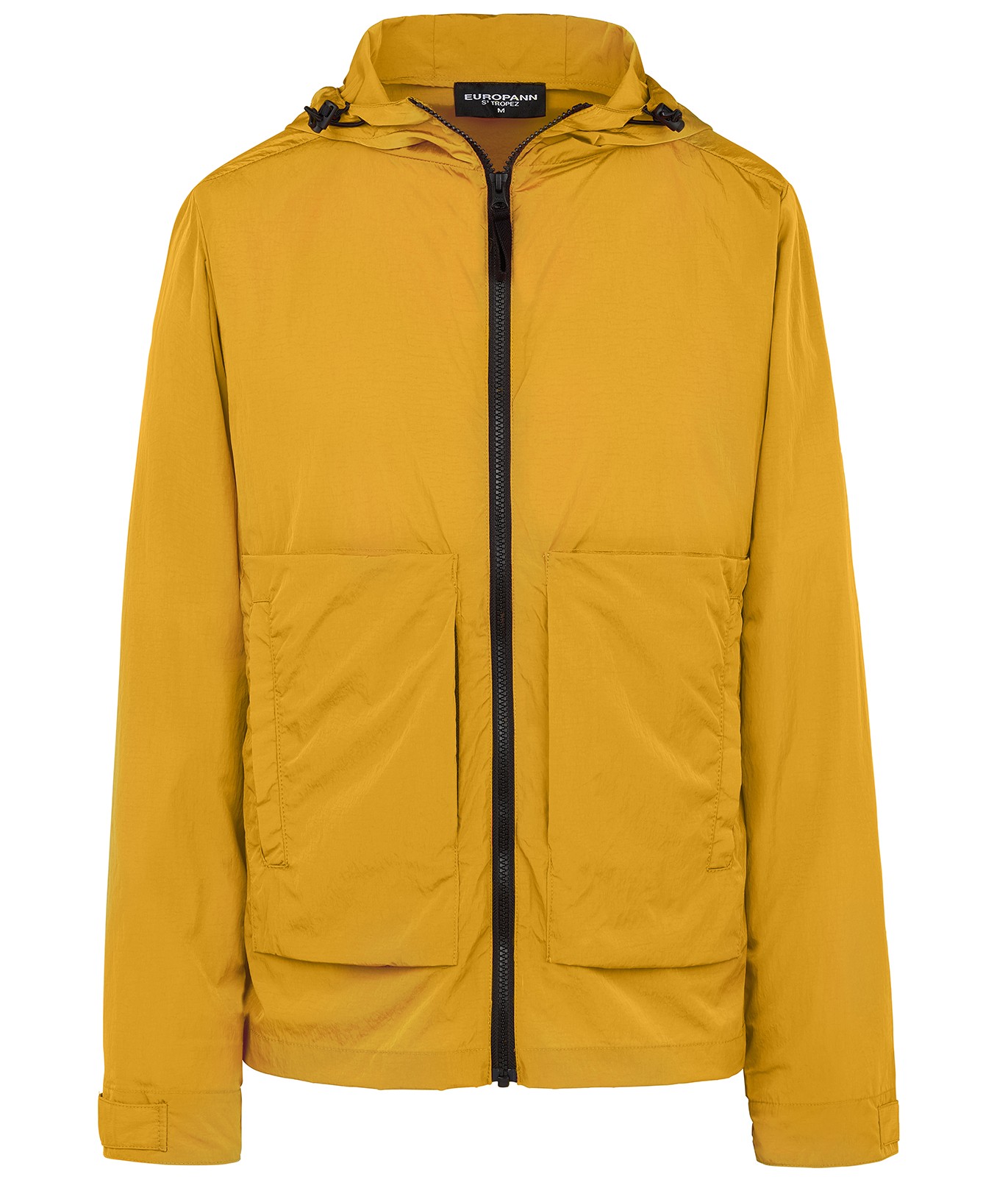 Yellow anorak long sleeves jacket for men | Quality brand Europann