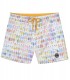 BORNEO- Badeshorts mit Pantone-Print, pastellfarben