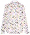 NAILS - Camisa de linho multicolorida