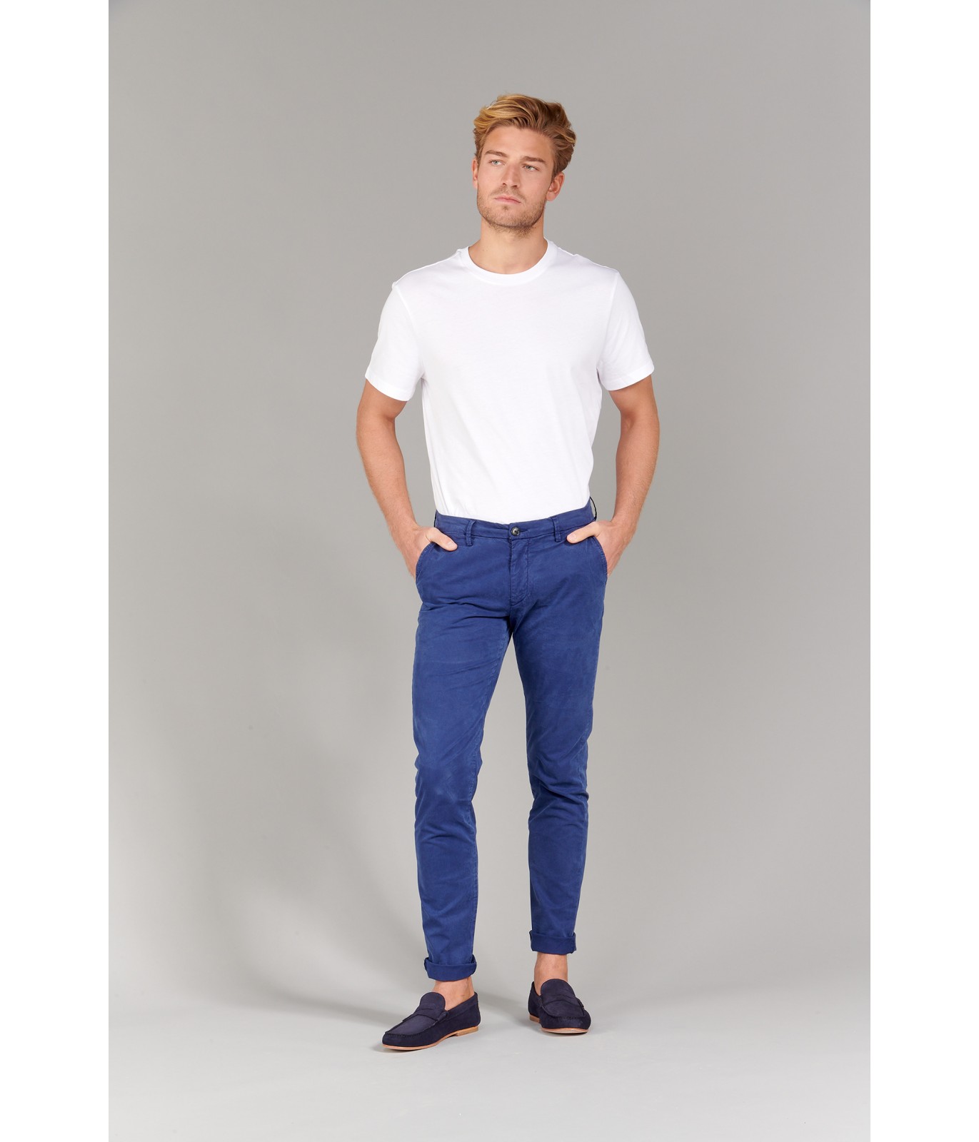 Buy American Noti Blue Chinos for Men Stretchable Trousers for Men  Slim  fit Pants for Men  Chinos Pants for Mens  Cotton Chinos for Men Online at  Low Prices in