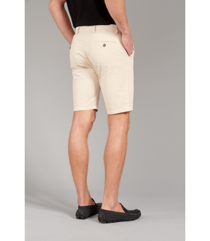 TEXAS - Slim fit Chino Bermudas, beige 