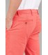 FLASH - Calça chino de ajuste fino, vermelha