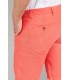 COLORADO - Casual linen bermudas, red