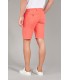 COLORADO - Casual linen bermudas, red