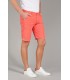 COLORADO - Casual linen bermudas, red