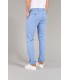 FLASH - Calça chino de ajuste fino, oceano