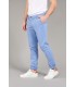 FLASH - Pantalón chino slim-fit, Océano