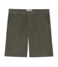 COLORADO - Bermudas casuais de linho cáqui