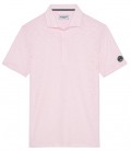 WESTON - Polo de punto de algodón rosa