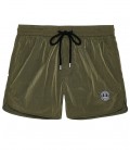 ABILIO - Badeshorts uni khaki