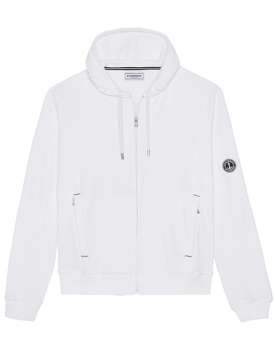 COTTON SWEATSHIRT GARETT WHITE