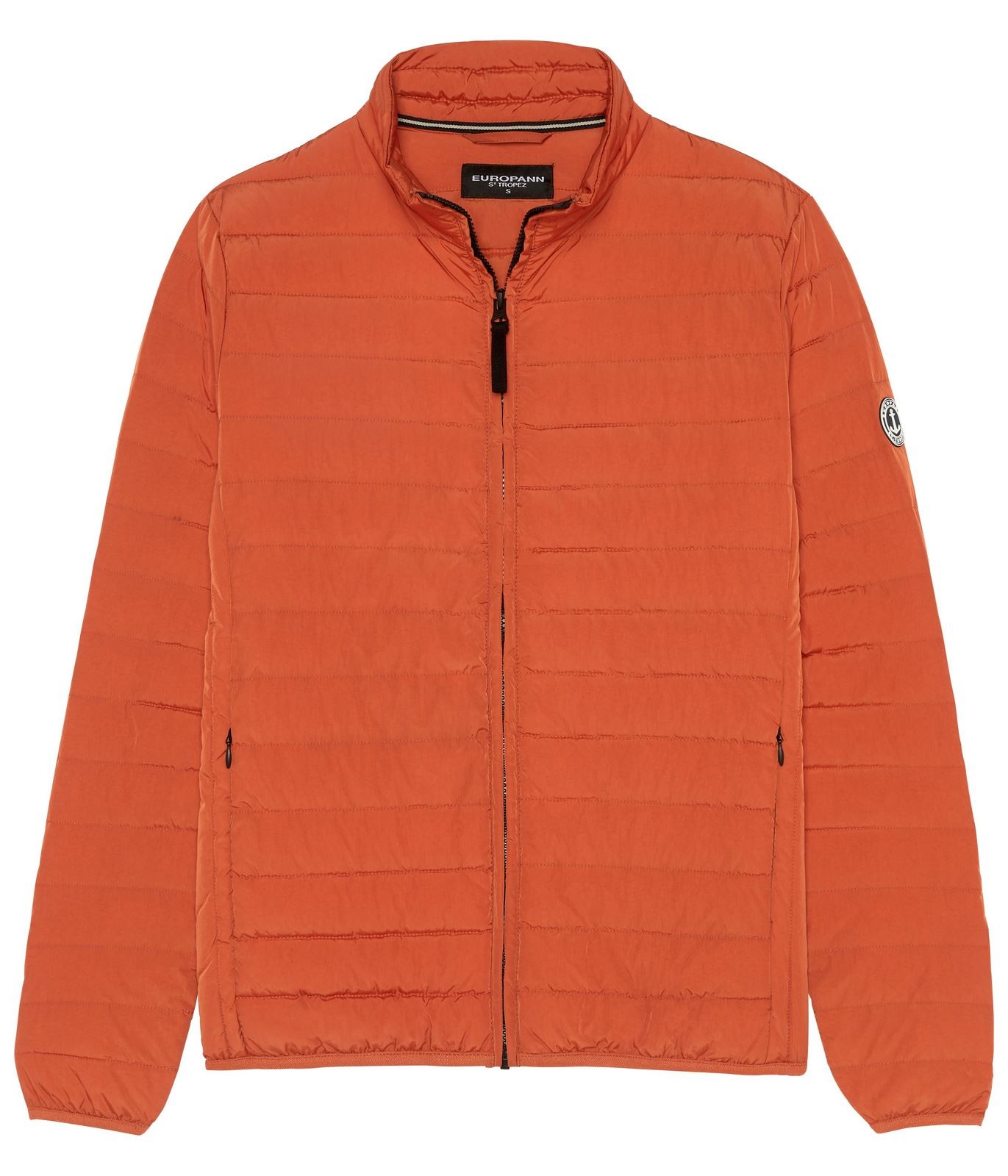 BASIC ORANGE DOWN JACKET 100 NYLON Quality Brand Europann