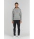 RON GREY HOODED SWEATER