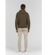 RON KHAKI HOODED SWEATER