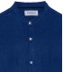 STAN - Chemise lin col mao indigo